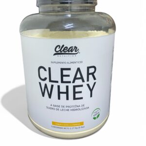 Clear Whey Suplemento Alimenticio Vainilla Cremosa 2.227kg